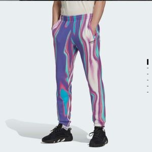 Adidas Hyperreal Allover print tie dye Sweat Pants